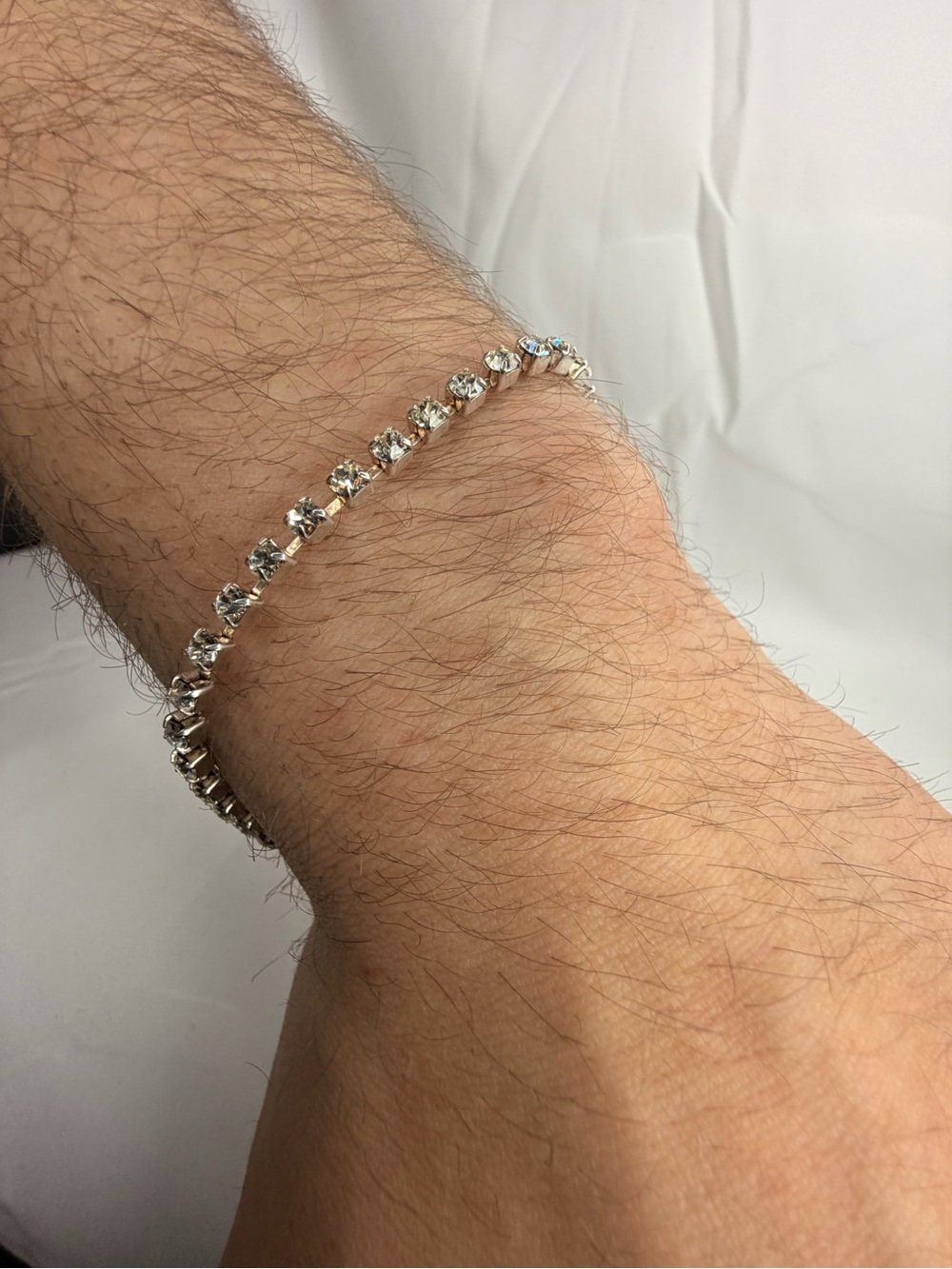 925 Sterling Silver 8” Tennis Bracelet